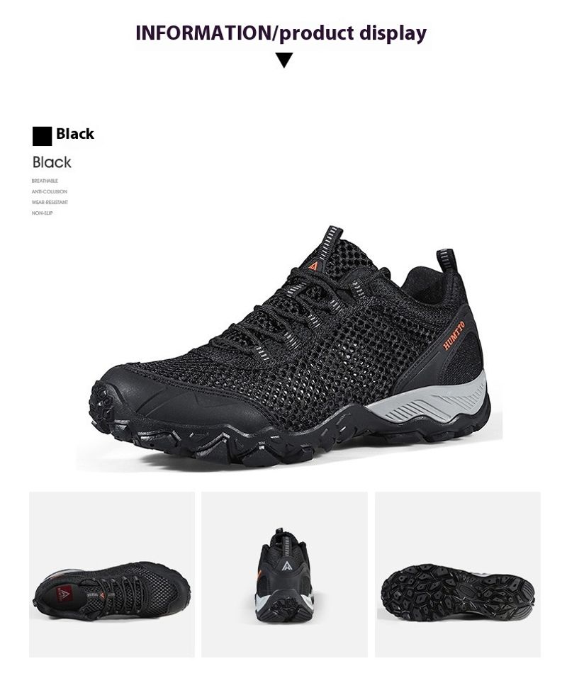 Scarpe da trekking da arrampicata ammortizzanti da campo per esterni da donna, resistenti all'usura, in rete traspirante_voghion.com