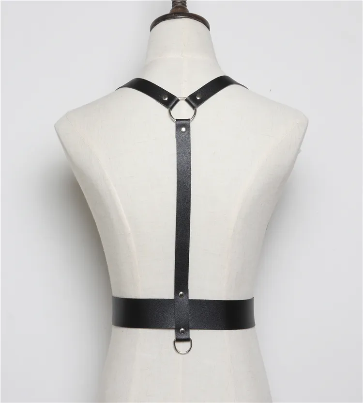Harness cintura donna in ecopelle cintura in vita regolabile moda_voghion.com