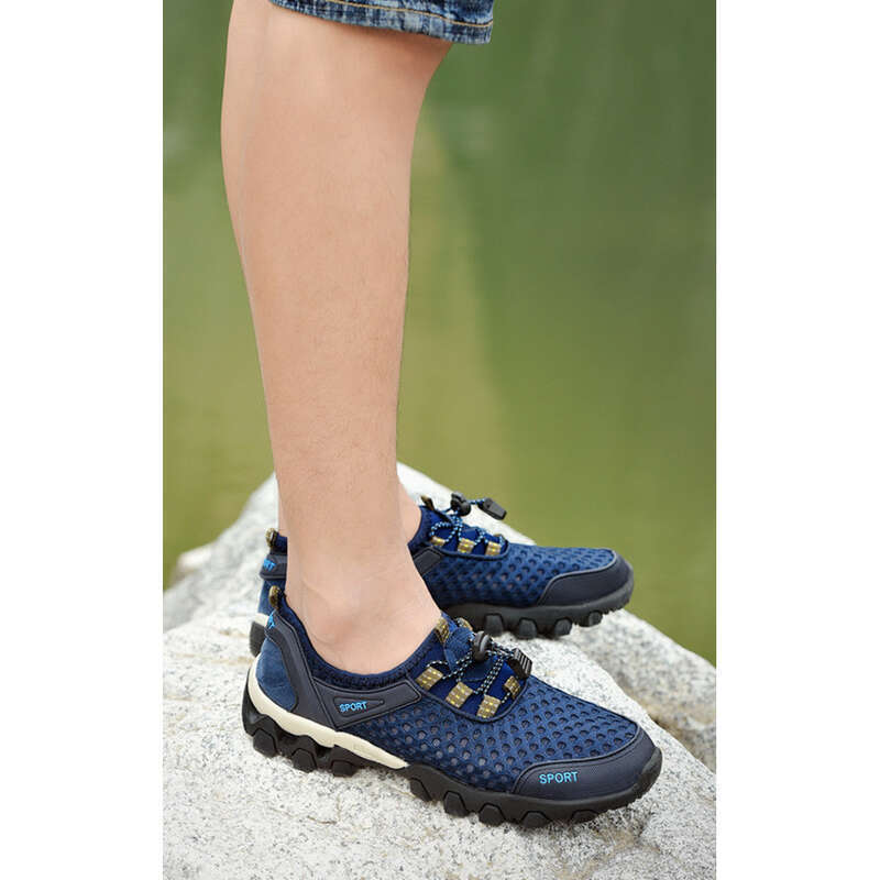 Atmungsaktive Mesh-Sommerschuhe für Herren, geruchshemmende, ausgehöhlte Watsandalen mit schnelltrocknender Sohle_voghion.com