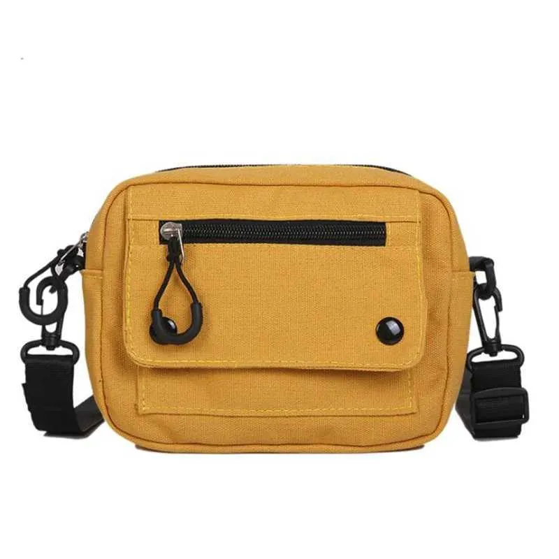 Borsa a mano in tela calda, mini, per studenti, piccola, casual, con cerniera, da donna, monofacciale, Y241026_voghion.com