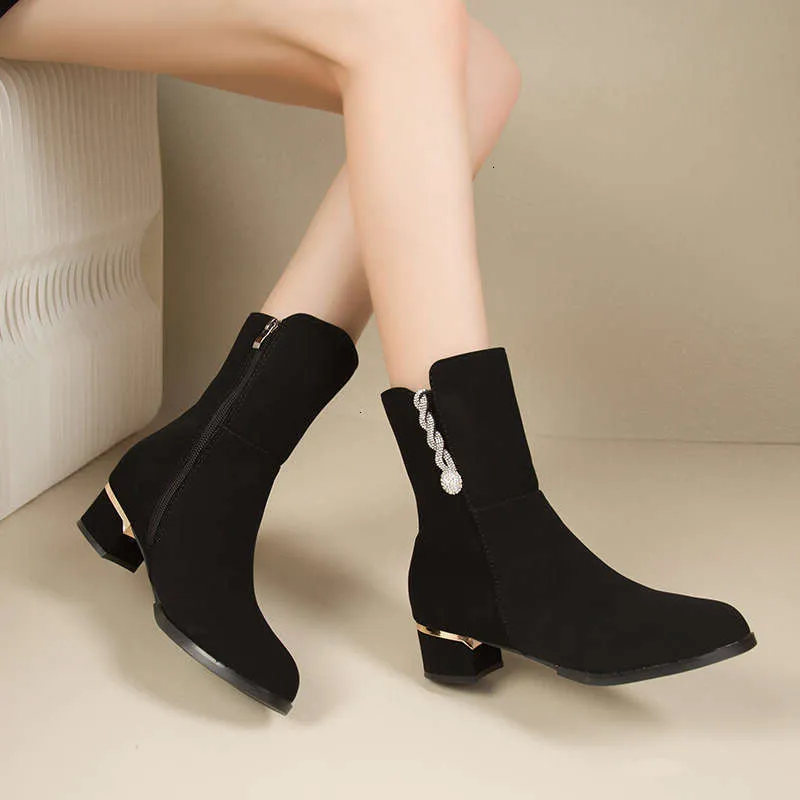 Women's Boots Autumn Winter Fashionable Design Minimalist style Comfortable Free shipping size_voghion.com