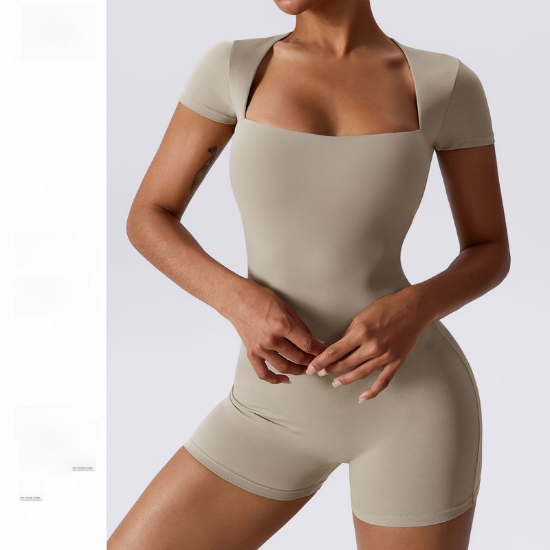 Quick-Dry Women's Yoga Jumpsuit_voghion.com