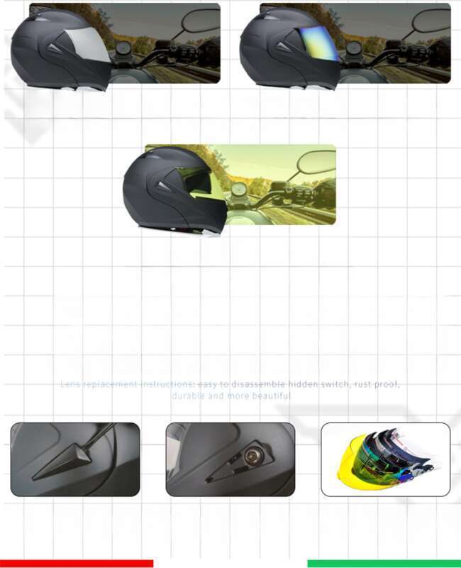 Speciálně navržená pánská odhalená helma VIRTUE pro elektrické motocykly s Bluetooth, běžecká helma může být vyrobena z nové_voghion.com