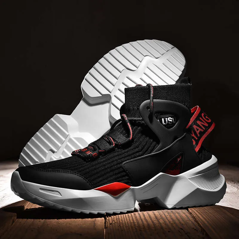 Bequeme, sportliche Herren-Sneaker mit verbesserter Belüftung und robustem Design – verschleißfeste Basketballschuhe_voghion.com