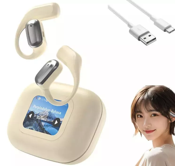 2025 Translator Earbuds, New Vylaras Translation Wireless Bluetooth Earphones_voghion.com