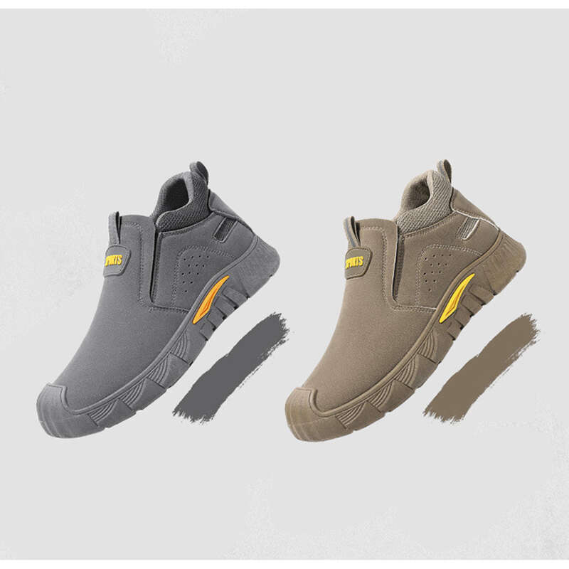 Pomlad 2025 Novi stil One Step Soft Bottom Sports Dad Anti Dirty Gradbišče Delo Varstvo moških čevljev_voghion.com