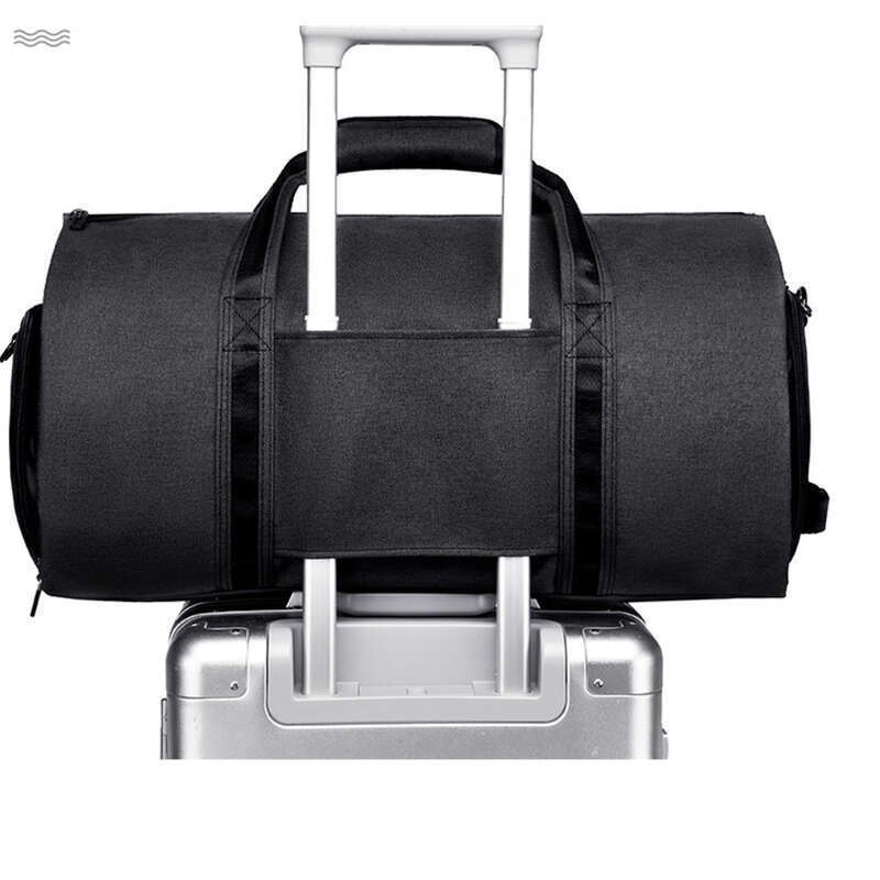Borsa da palestra multifunzionale con scomparto per scarpe, pieghevole portatile, grande capacità, per uomo_voghion.com