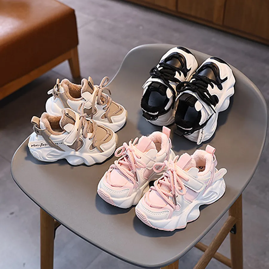 Girls Child Sport 2024 Toddler School Running Sneakers Fashion Non-slip Kids Boys Cutefeet Basketball Shoes Sizes 21-30_voghion.com