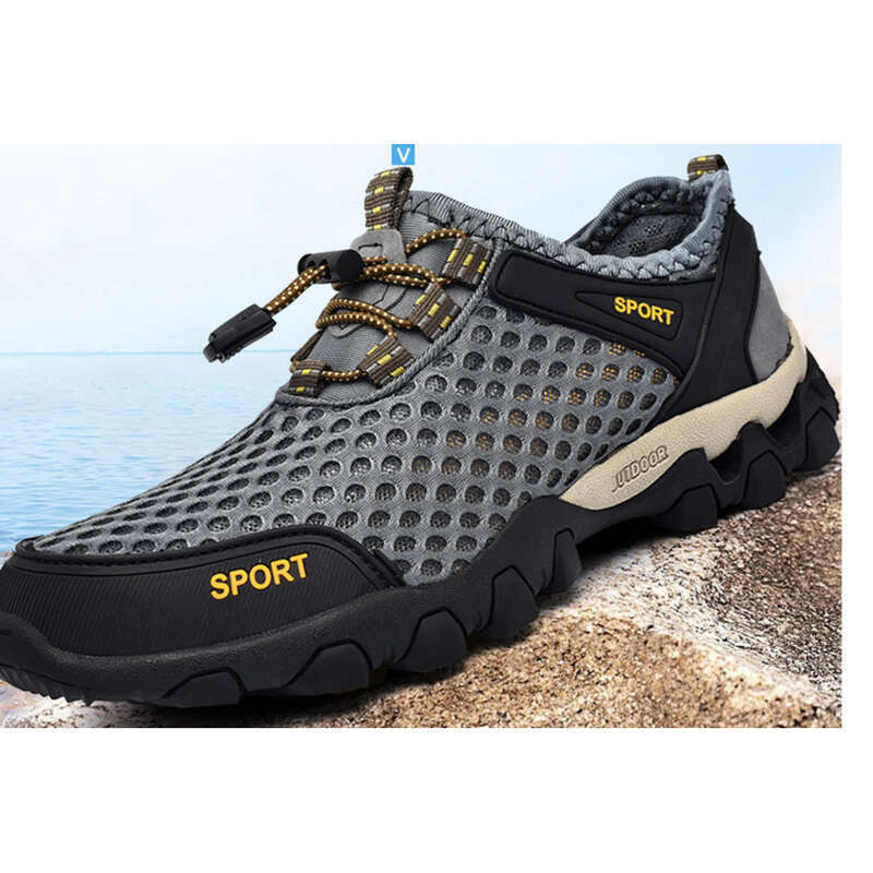 Atmungsaktive Mesh-Sommerschuhe für Herren, geruchshemmende, ausgehöhlte Watsandalen mit schnelltrocknender Sohle_voghion.com