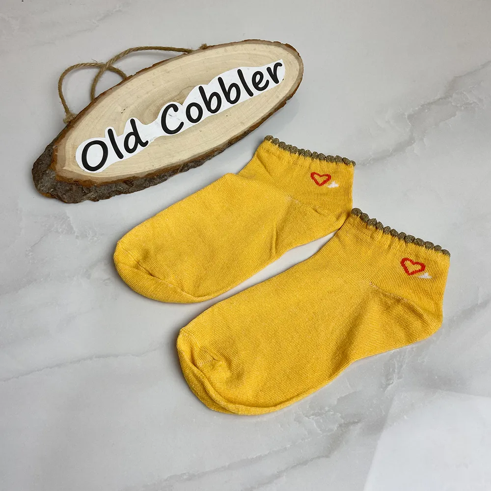 OC-SB9447 Frühling und Herbst Mädchen Flacher Mund Low Cut Student Motion Unsichtbare Bootssocken Liebe Polyester Großhandel_voghion.com