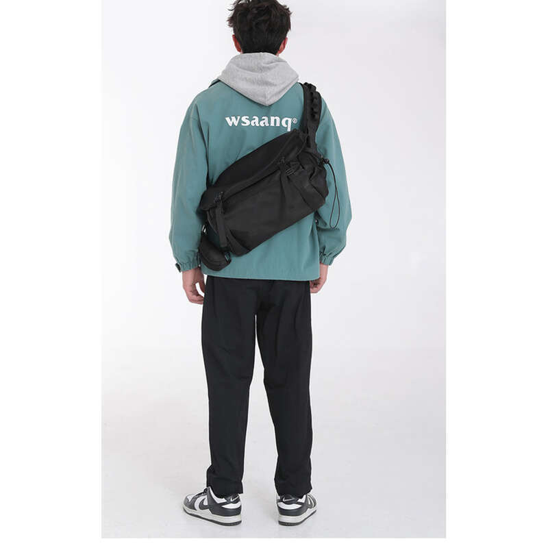 Borsa a tracolla da uomo alla moda, grande capacità, stile street shooting, borsa a tracolla casual_voghion.com