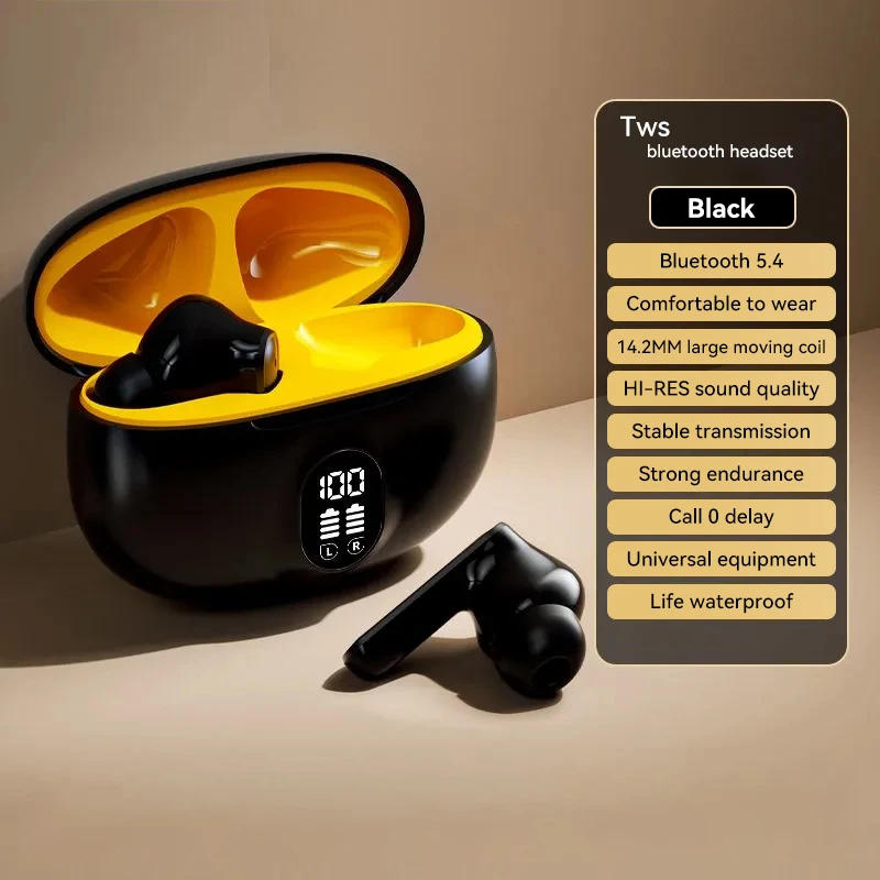 Wireless Bluetooth Earbuds In-ear Headphones With Led Display_voghion.com