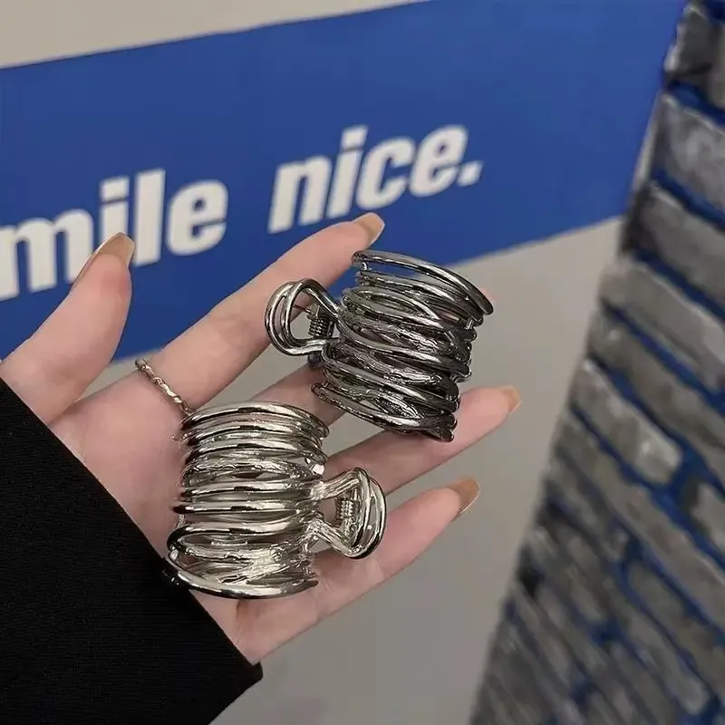 Haarspangen Hoher Clip Für Frauen Mode Metall Klaue Mädchen Klemmen Mädchen Feste Haarnadel Zubehör Kopfbedeckungen_voghion.com