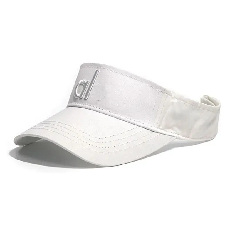 Versatile Baseball Cap Solid Color Letter Embroidered Yoga Designer Hat Spring/Summer Breathable Sunshade Trucker Hats_voghion.com