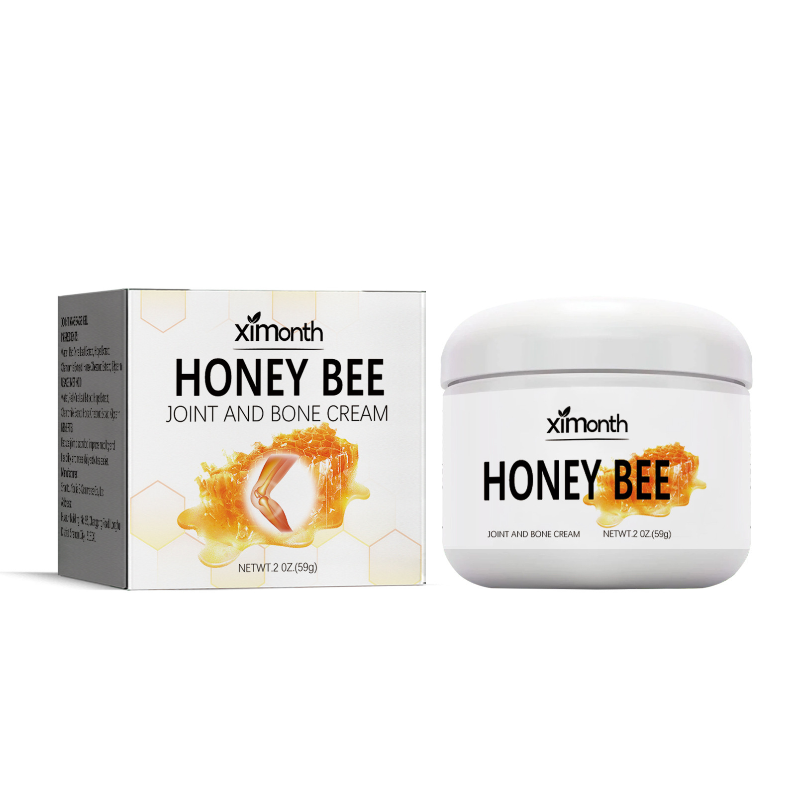Crema para el cuidado corporal con veneno de abeja 2024 para aliviar el dolor en las manos, los pies, los músculos, la columna lumbar y las articulaciones por estar sentado durante mucho tiempo_voghion.com