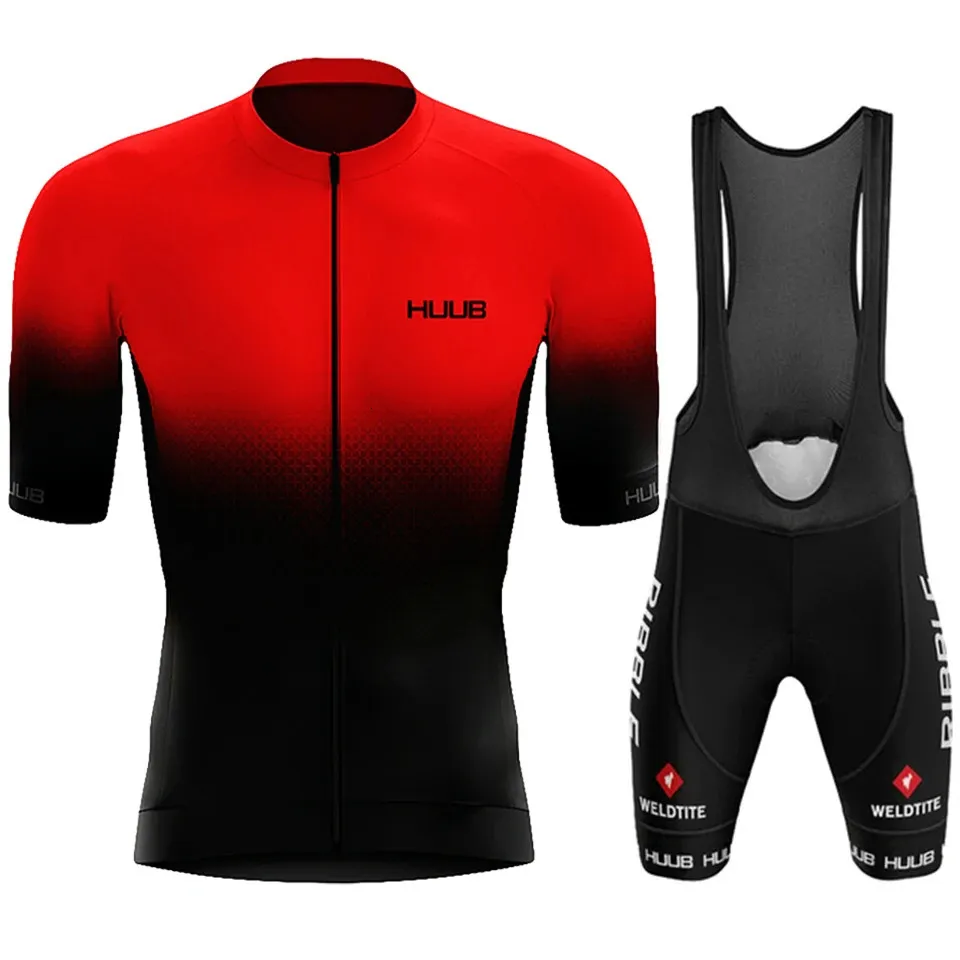 HUUB Ropa de verano para hombre, pantalones cortos de ciclismo, maillot de ciclismo de montaña, uniforme completo para hombre, chaqueta de carretera, pantalones, traje deportivo de bicicleta de gel_voghion.com