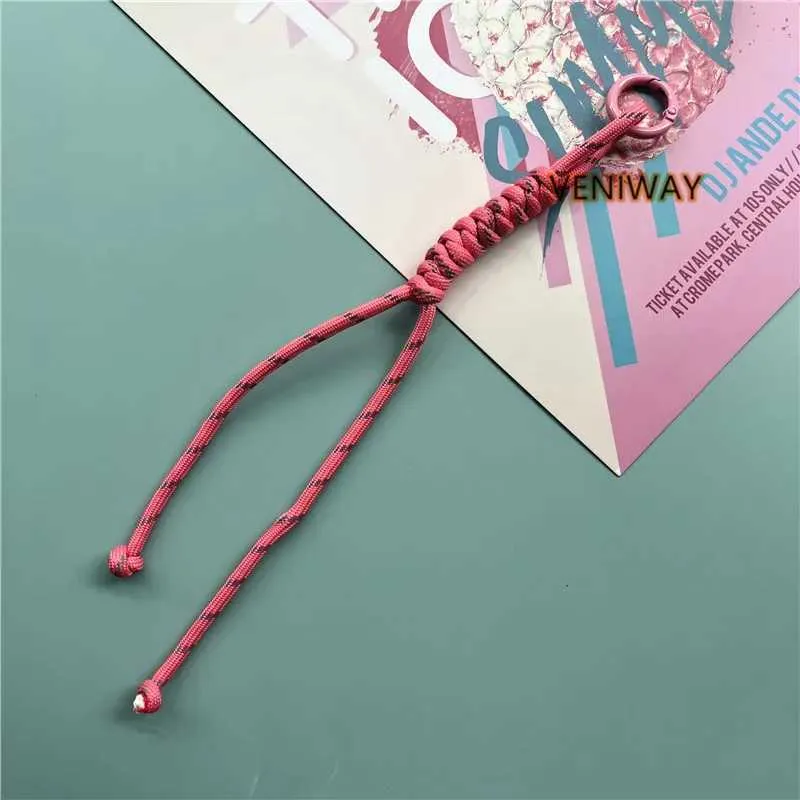 Portachiavi portachiavi intrecciato colorato utilizzato per i lacci delle auto, borse regalo per coppie di fidanzati affascinanti, accessori alla moda_voghion.com