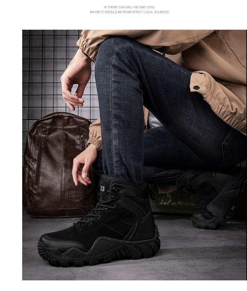 LOWA – chaussures d'alpinisme en plein air pour hommes, bottes militaires tactiques d'escalade dans le désert, nouvelle collection 2024_voghion.com
