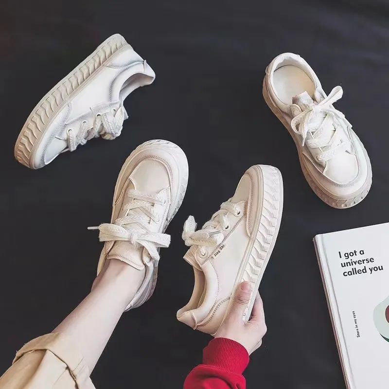 Low Flat Bottomed Shallow Cut Canvas With Comfortable And Breathable Fabric Surface Simple Versatile Board Shoes_voghion.com