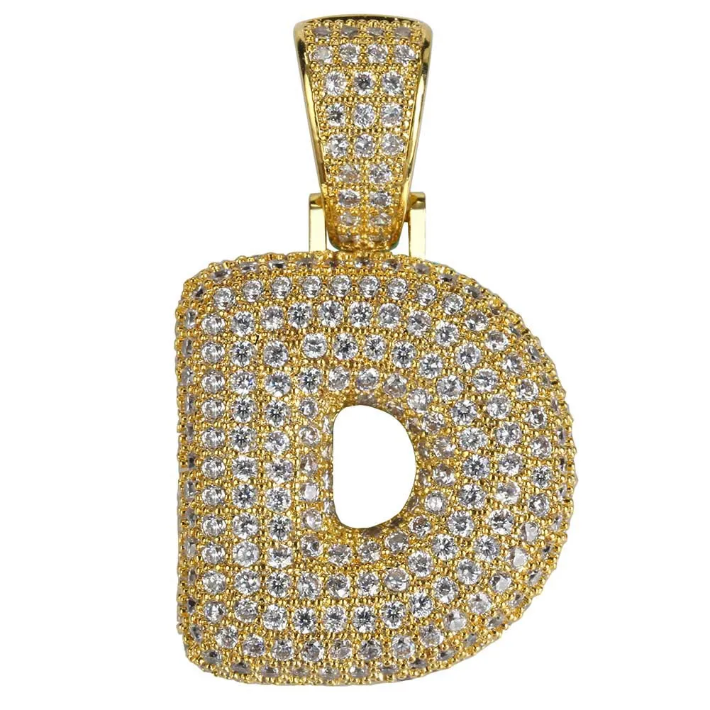 Gioielli Hip Hop da uomo, moda, collana con ciondolo a forma di lettera ghiacciata, lettere iniziali in oro, collane per uomo_voghion.com