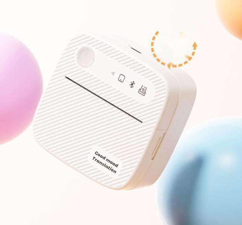 Leilai Mini Feilspørsmålsskriver Student Hjem Liten Bærbar HD Aili Bear Barnas Gugu Bluetooth_voghion.com