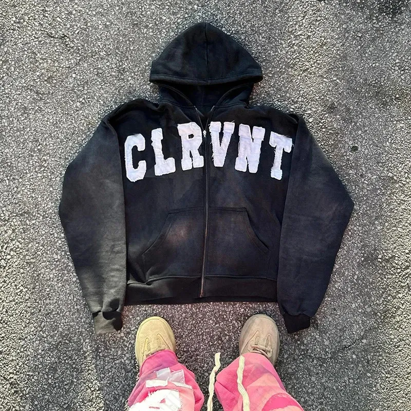 Y2K Cargo Pant Haalarit Miinushousut Haruku Muoti Rento Löysä Miesten Rock Suora Leveä Jalka Hip Hop Streetwear Lenkkerit_voghion.com
