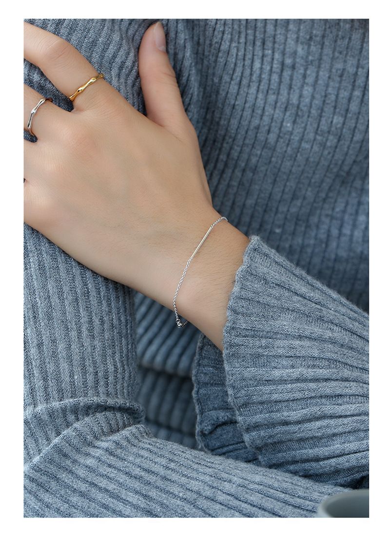 Vergoldetes Dia-einfaches Armband für Frauen Ins Cold Style Geometrischer Handschmuck_voghion.com