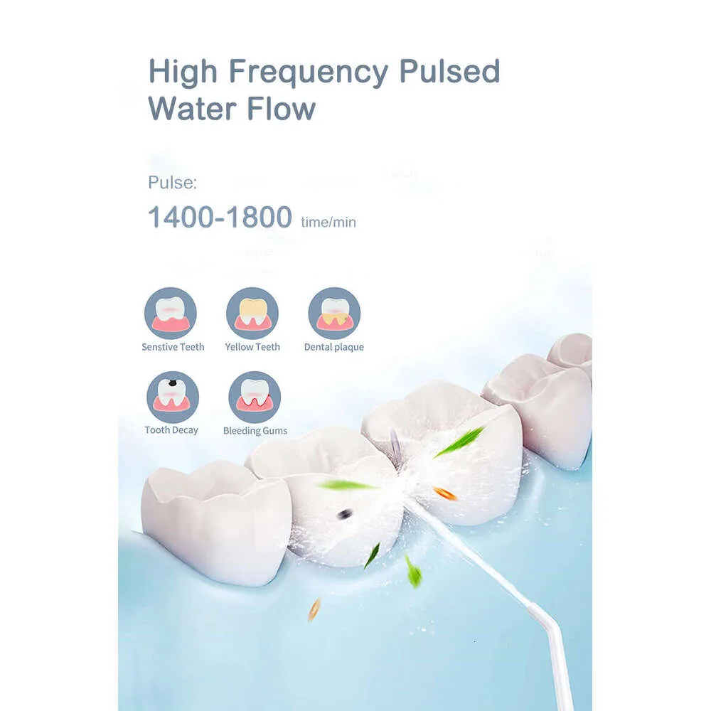 Travel Water Flosser - 4-Mode Portable Design_voghion.com