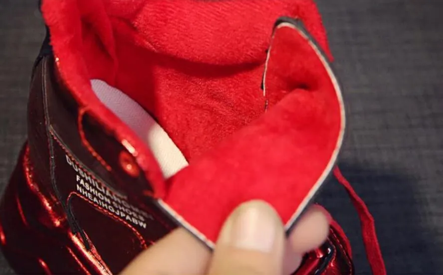 Freizeitschuhe Qualität Chunky Platform Outdoor Sneakers Frauen Winter Warm Super High Heels Frau Höhe erhöhen Stiefel_voghion.com