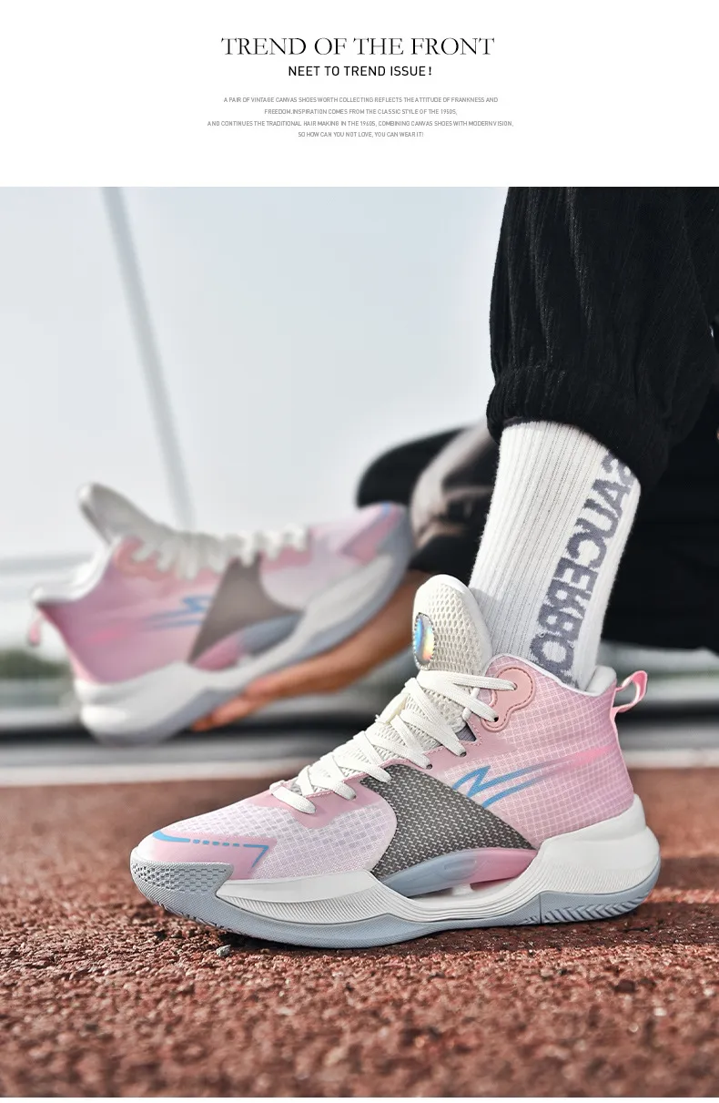 shipping Sneakers Breathable Wear-resistant Free Trendy Versatile For Men And Women Basketball Youth Running Practical_voghion.com