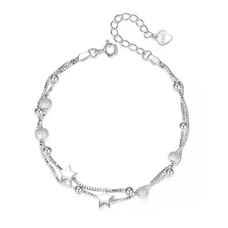 Bracciale con stelle in argento sterling per donna gioiello chic_voghion.com