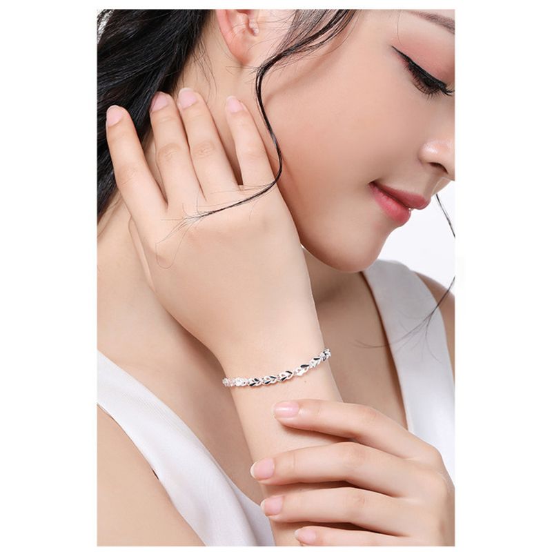 Love Style New Plating To Heart Matching Women's Simple And Personalized Creative XO Bracelet_voghion.com