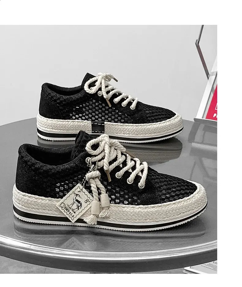 Air Mesh Sneakers For Men Breathable Summer Lightweight Shoes_voghion.com