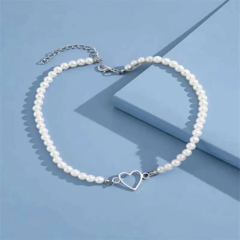 Classic Pearl Pendant Necklace For Women Trendy Clavicle Jewelry_voghion.com