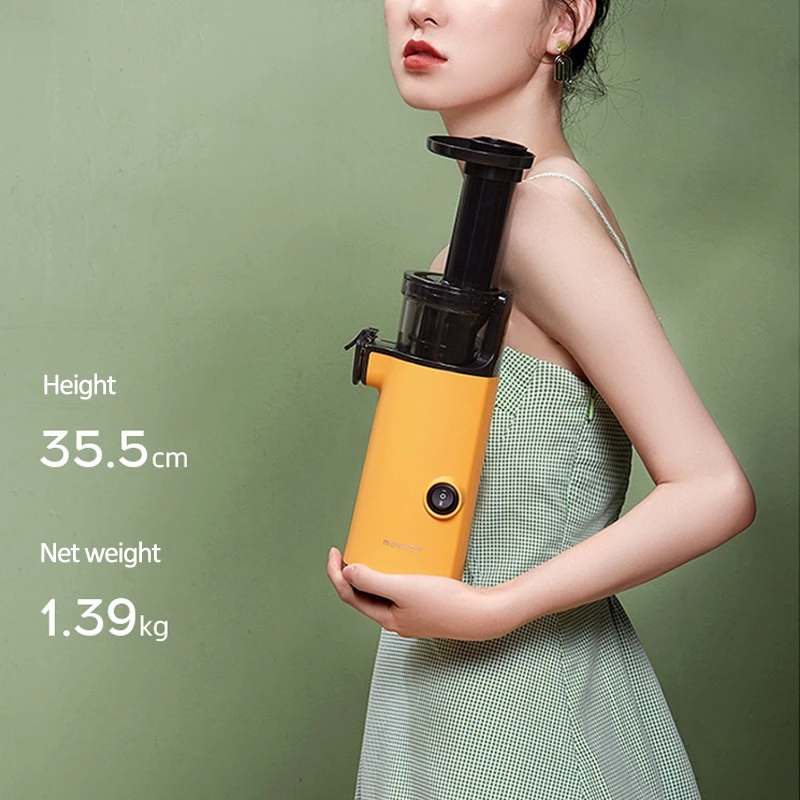 Separatore di succhi completamente automatico Estrattore di succo lento Spremitore portatile domestico Estrattore di succo a pressione Estrattore a freddo a vite Senza filtro_voghion.com