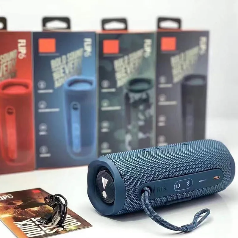 FLIP 6 BT Wireless Mini Speaker Outdoor Waterproof Portable Speakers With Powerful Sound And Deep Bass_voghion.com