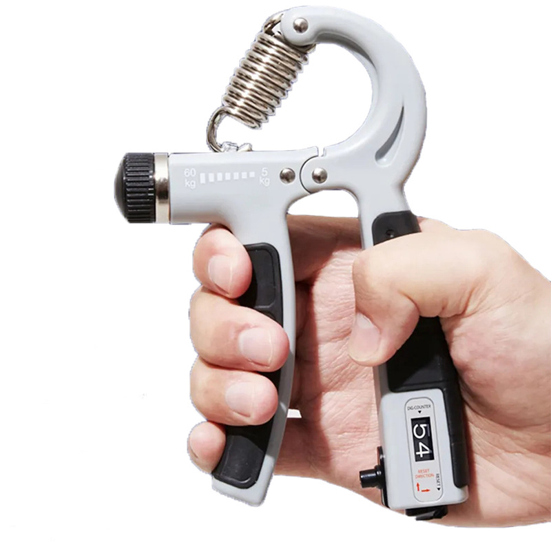 Máquina de entrenamiento de fuerza para el agarre de los dedos con ejercicios de conteo para rehabilitación de los músculos del brazo y la muñeca