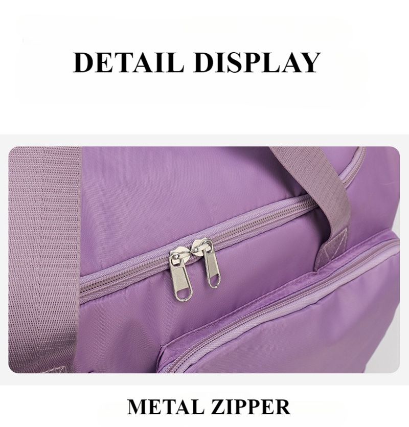 Große Kapazität Kurztrip-Tasche, Fiess-Tasche, Schwimmtraining, Yoga, Sport Trocken- und Nasstrennung, Mehrere Taschen,_voghion.com