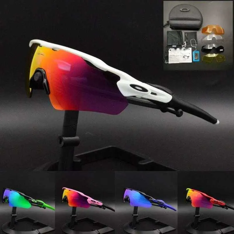 Sonnebrëll Sport Outdoor Sonnebrëller UV400 polariséiert Lens Cycling MTB Bike Brëll Männer Fraen EV Reiden Sonnebrëller Five_voghion.com