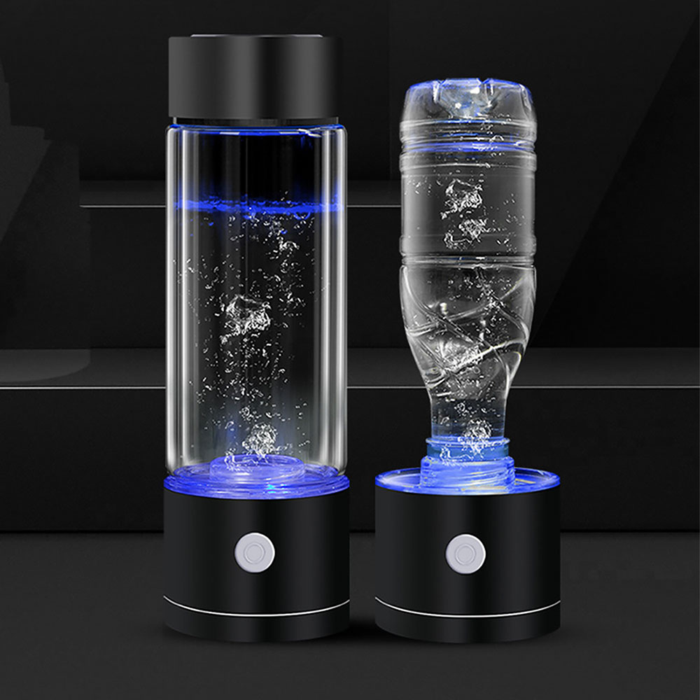Generator de apă hidrogenată alcalină Maker USB reîncărcabilă ionizator de apă sticlă super antioxidant ORP cană de apă bogată în hidrogen_voghion.com