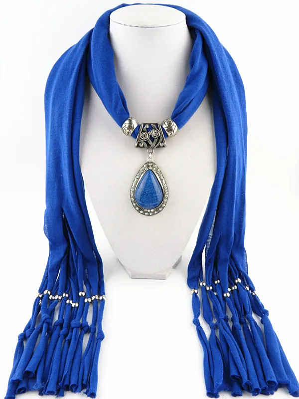 Ciondolo in resina a goccia d'acqua, accessori per scialle da donna, parti in lega, sciarpa_voghion.com