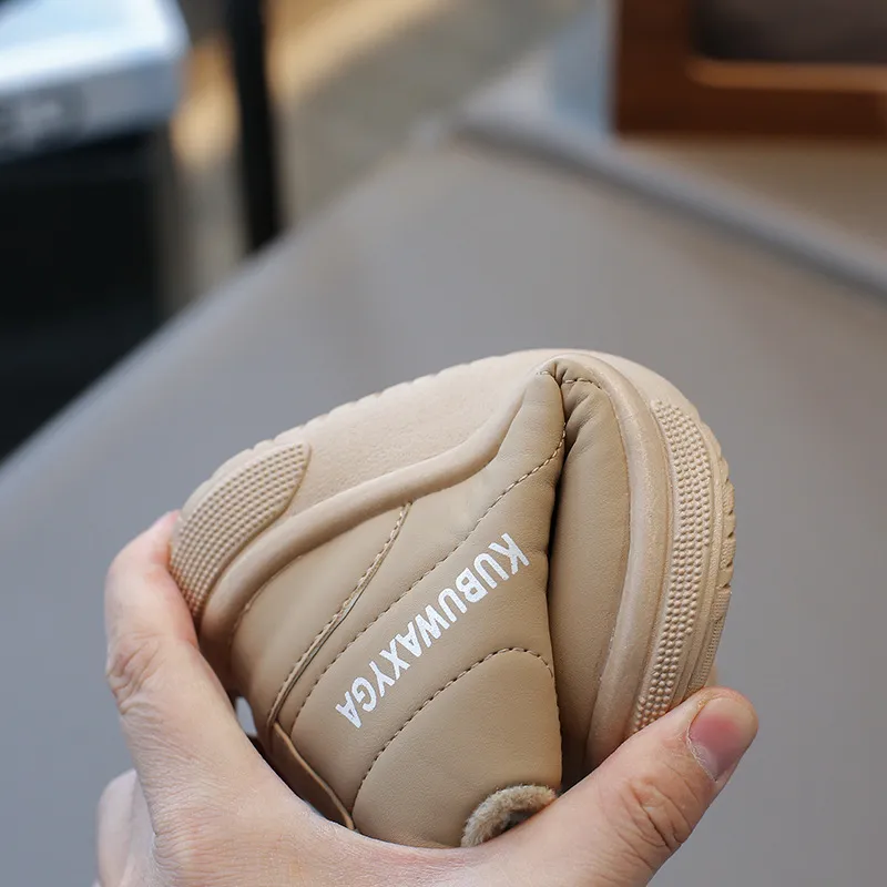 Fashion Children Snow Youth Warm Thick Bottom Girls Cotton Boots Toddler Winter Littlesprouts New Non-slip Boys Casual_voghion.com