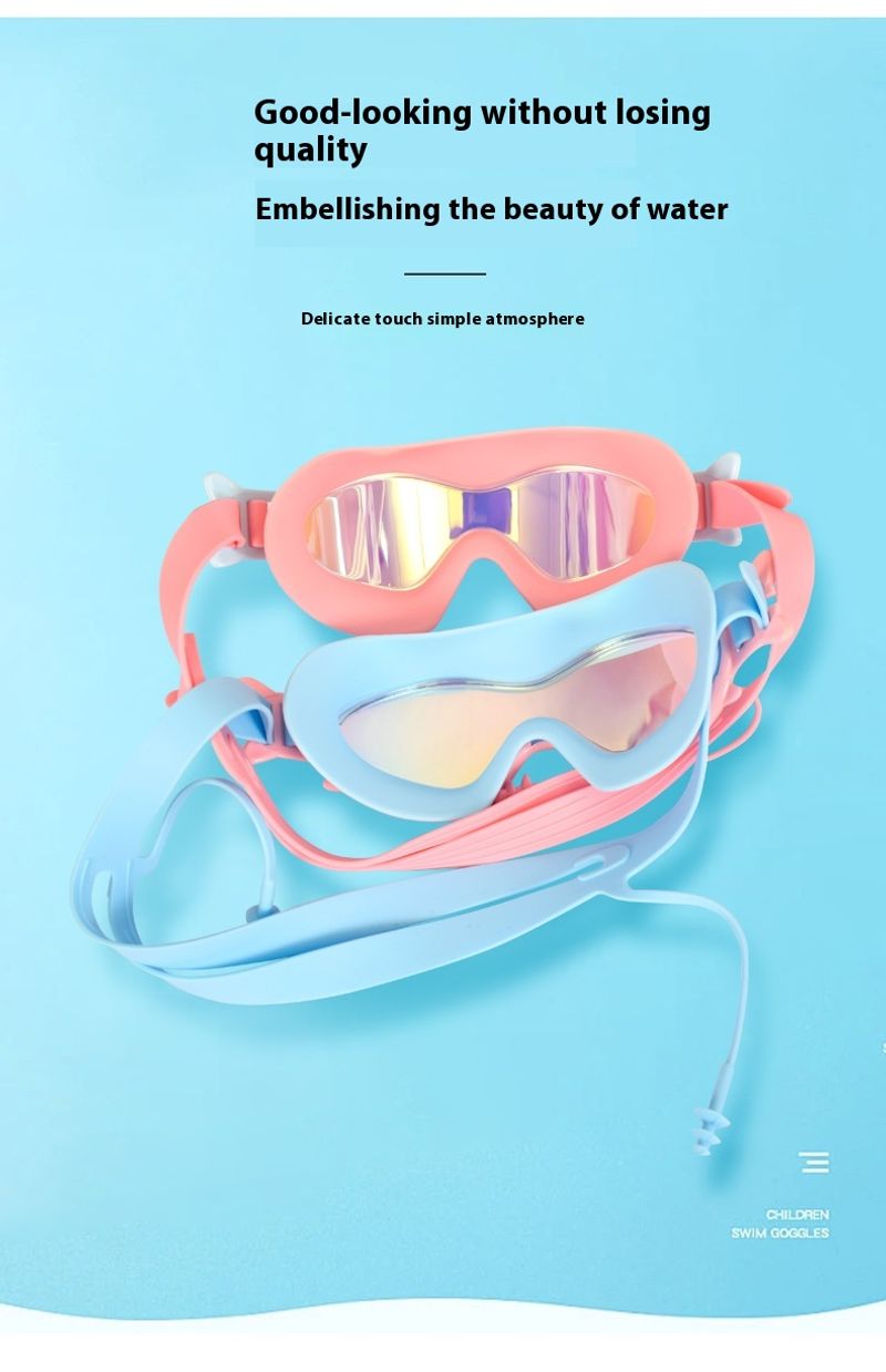 Hot selg new children's aron PC anti fog swimming waterproof goggles_voghion.com
