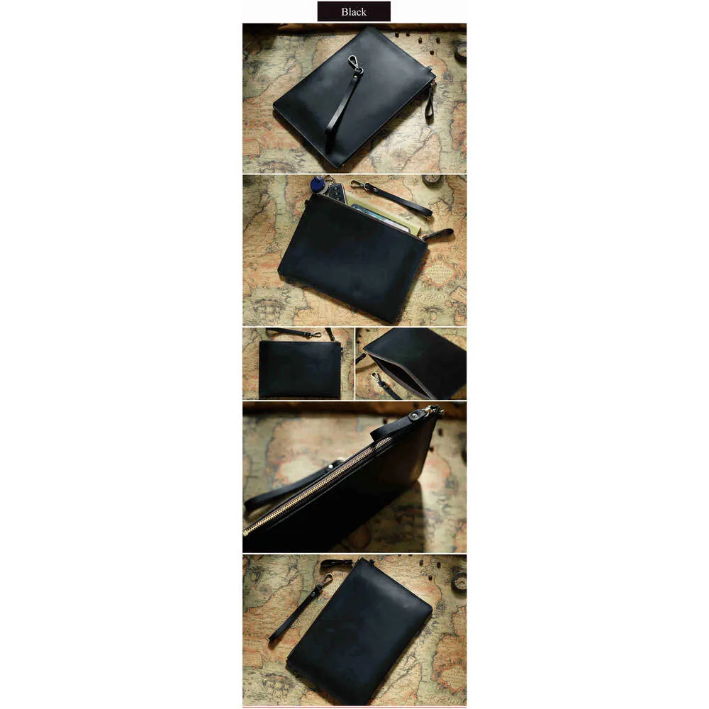 11*7 zoll Echtes Leder Aktentasche Business Computer Hülse Fall Mode Brieftasche Tablet Für Ipad Schützen Abdeckung Tasche_voghion.com