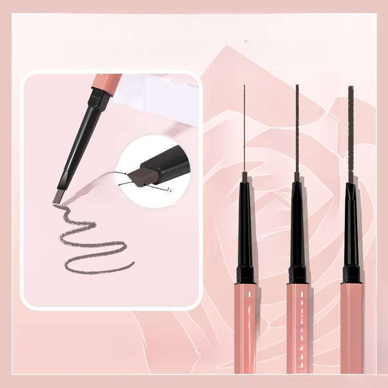 Rose Magic Ultra Fine Augenbrauenstift, wasserfest, natürliches Make-up, hält ohne zu verschmieren_voghion.com