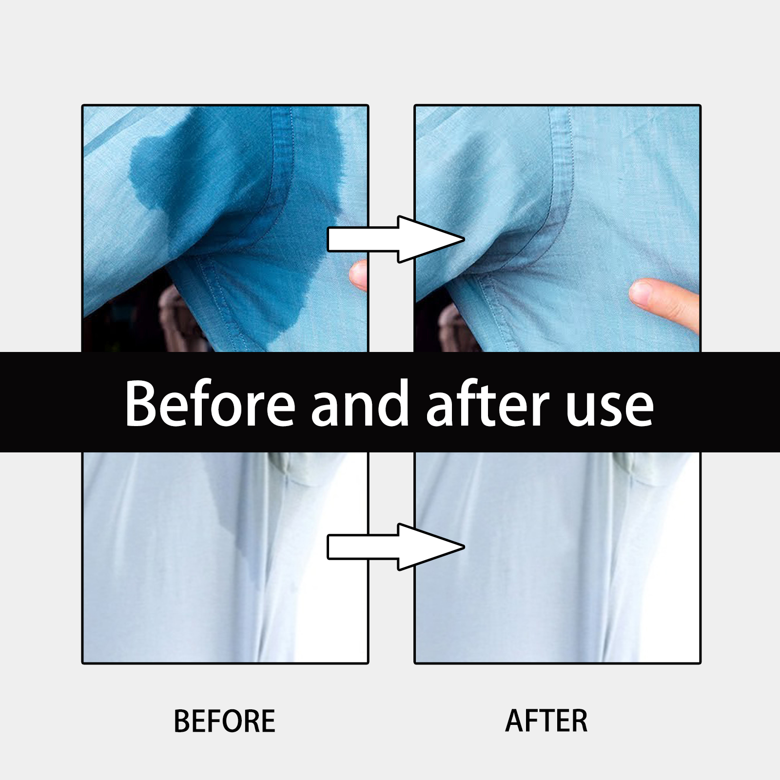 EELHOE Antiperspirant, Underarm Sweat Odor Body Odor Cleansing Refreshing Fragrance Spray_voghion.com