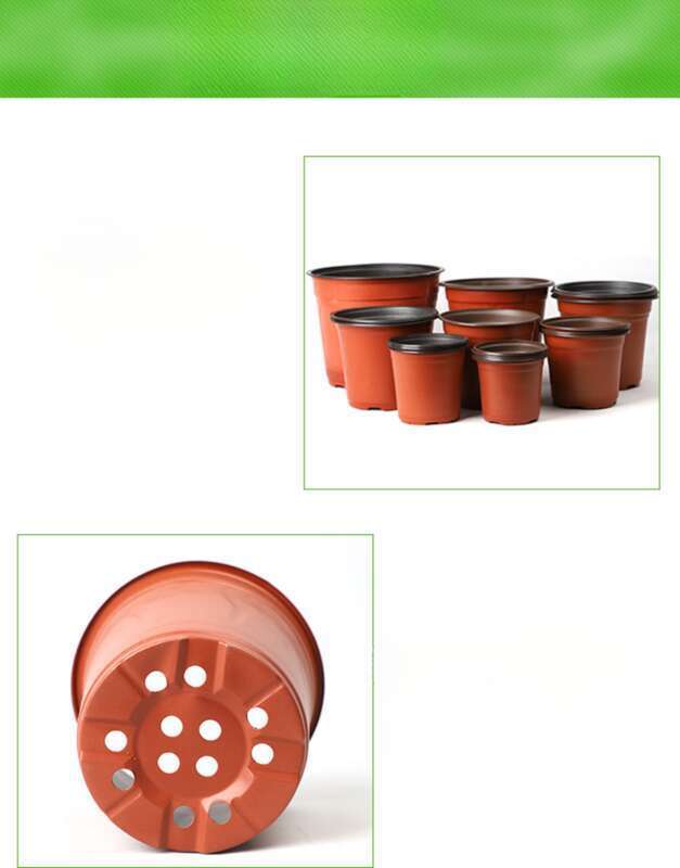 Dispozitiv de control al rădăcinilor răsadurilor din plastic bicolor suculent, recipient pentru flori din plastic moale, ghiveci de plante_voghion.com
