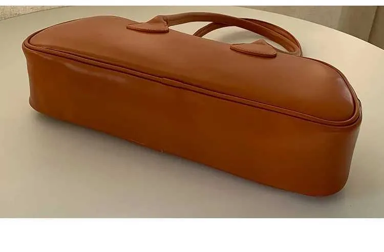 Borse a tracolla ad alta capacità per le donne Nuovo Office Lady PU Borsa sottobraccio Moda Solido Popolare Classico Bolsos C241103_voghion.com