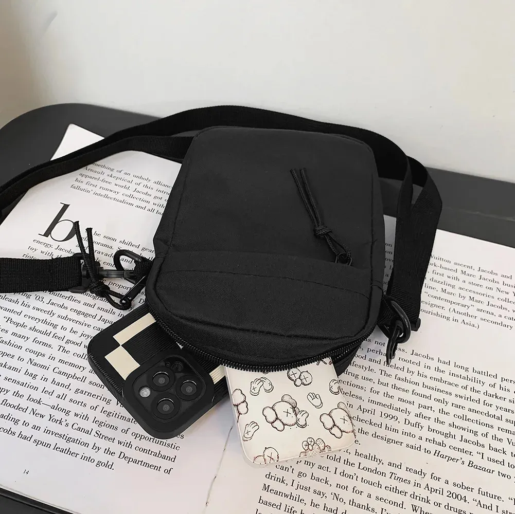 Oxford, borsa a tracolla piccola da donna, per uomo, coreana, tinta unita, per studenti, mini borse a tracolla 241128_voghion.com