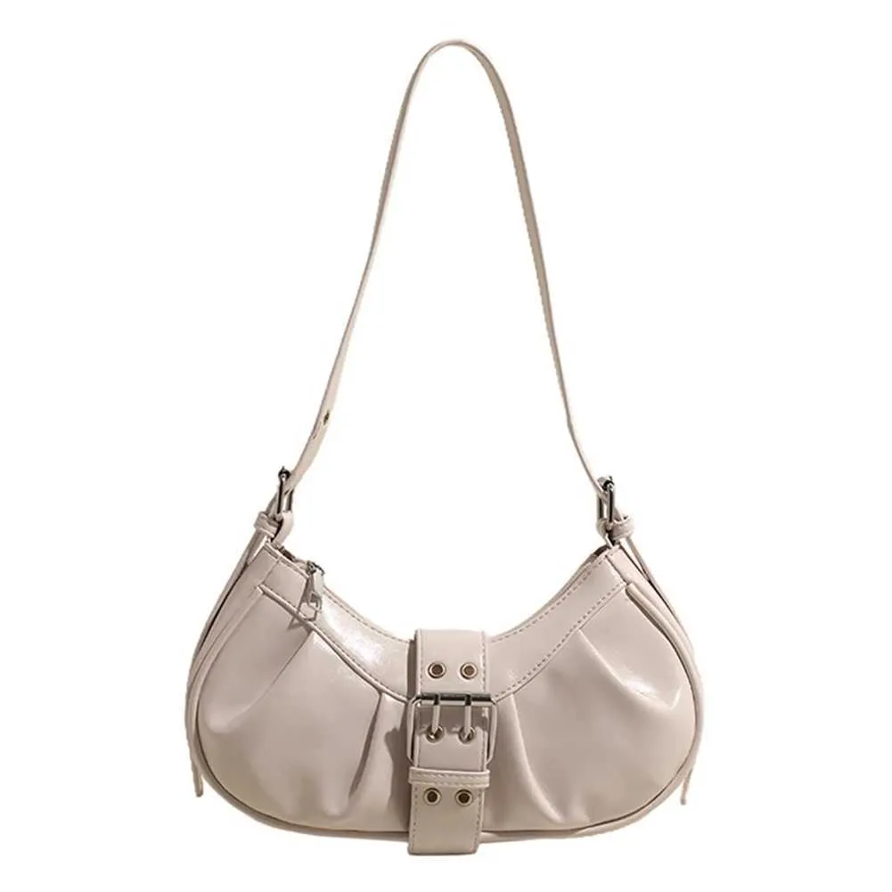 Sac de créateur en cuir bandoulière Y2K pochette pour femme avec bandoulière réglable sac sans-abri boucle portefeuille sous le bras pour_voghion.com